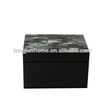 CPA-BPSBS Neue Produkte Abalone Shell Aufbewahrungsbox mit schwarzer Farbe